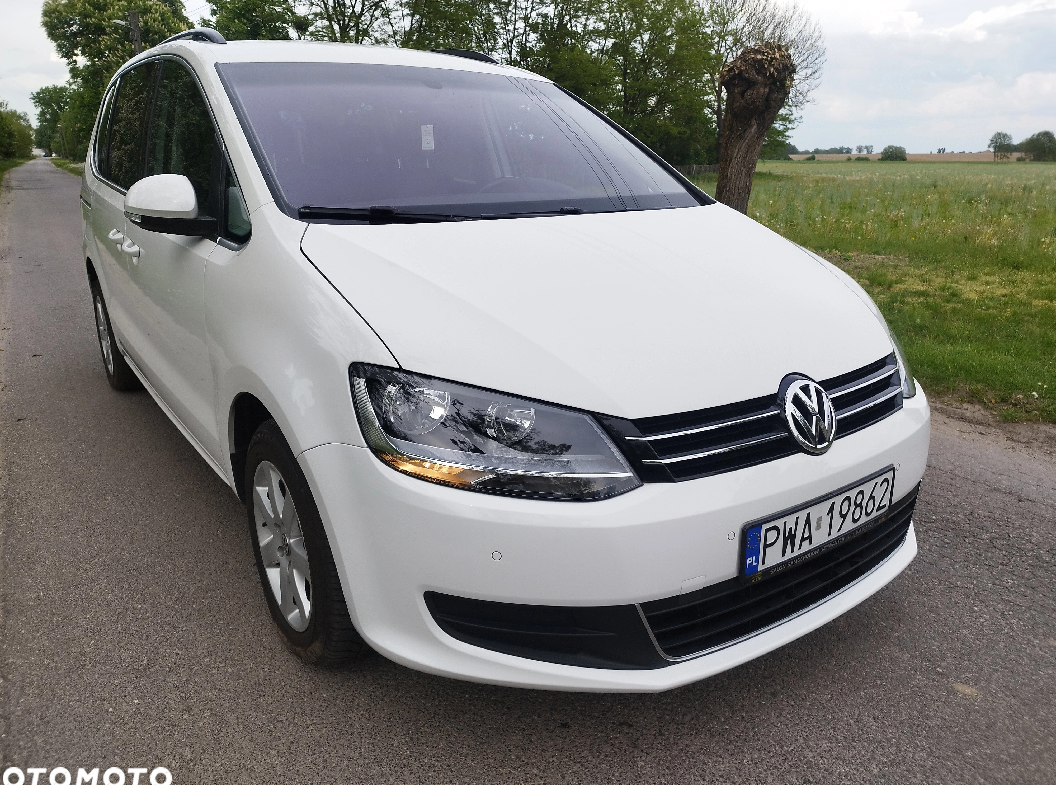 Volkswagen Sharan cena 38800 przebieg: 256444, rok produkcji 2012 z Skoki małe 301